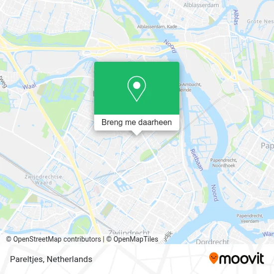 Pareltjes kaart