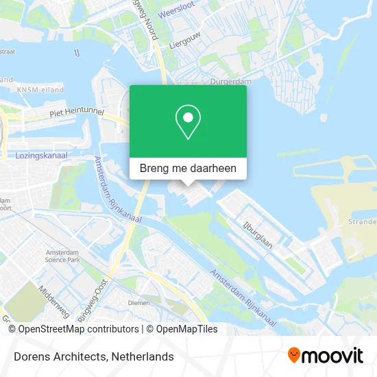 Dorens Architects kaart