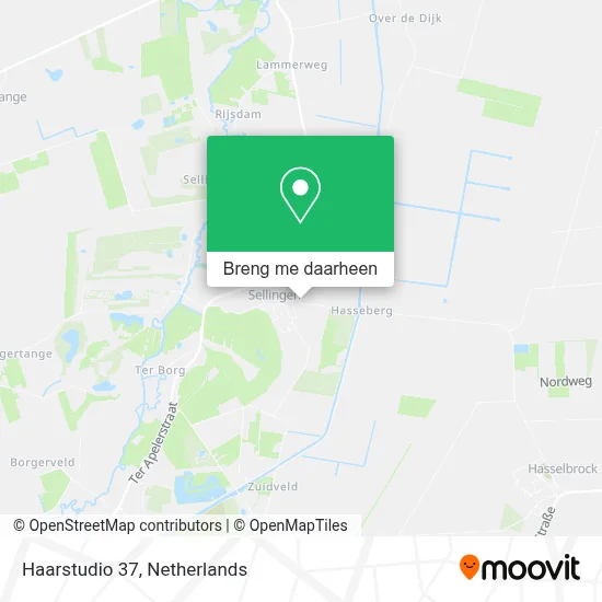 Haarstudio 37 kaart