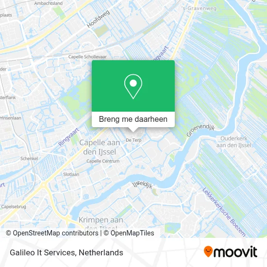 Galileo It Services kaart