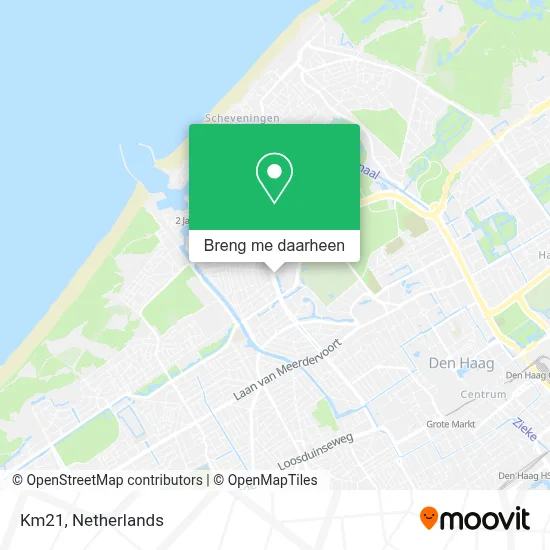 Km21 kaart