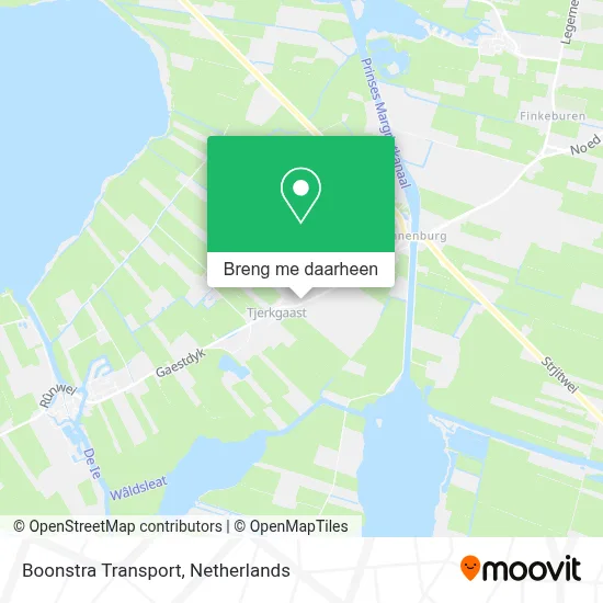 Boonstra Transport kaart