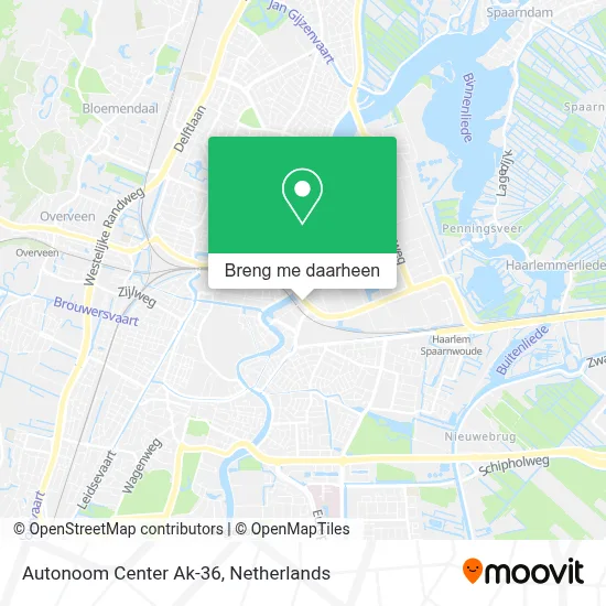 Autonoom Center Ak-36 kaart