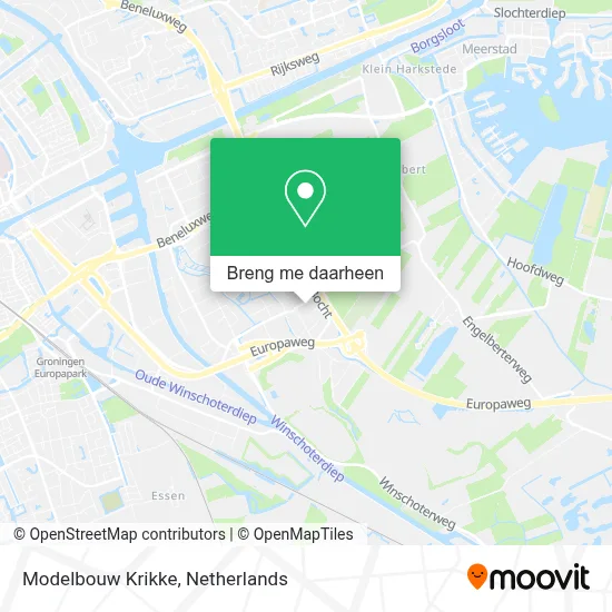 Modelbouw Krikke kaart