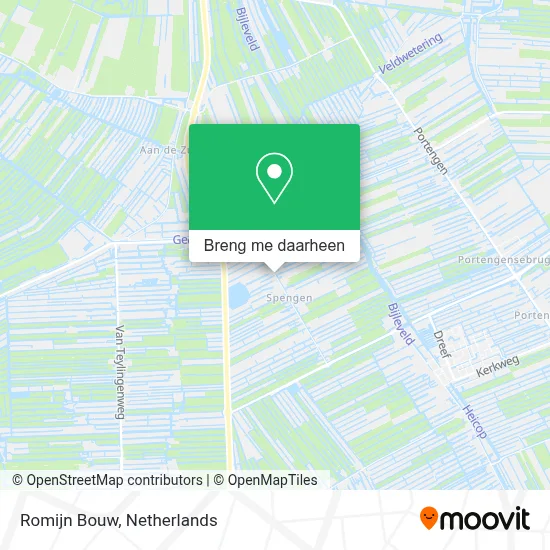 Romijn Bouw kaart