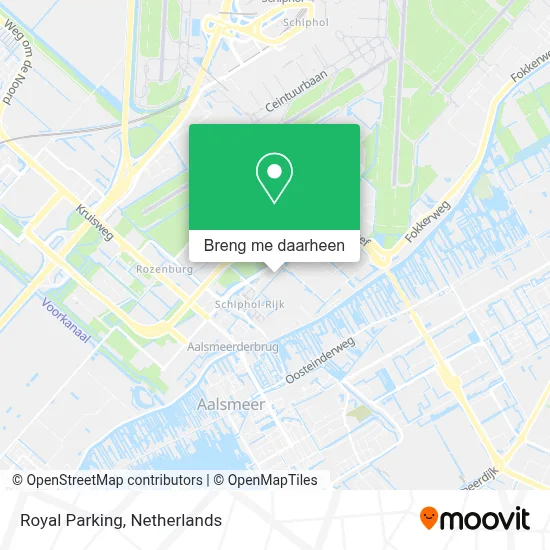 Royal Parking kaart