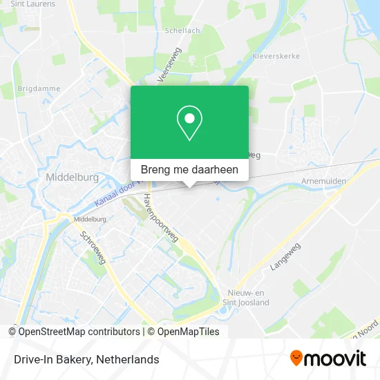 Drive-In Bakery kaart
