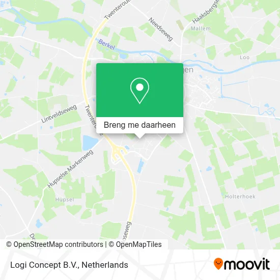Logi Concept B.V. kaart