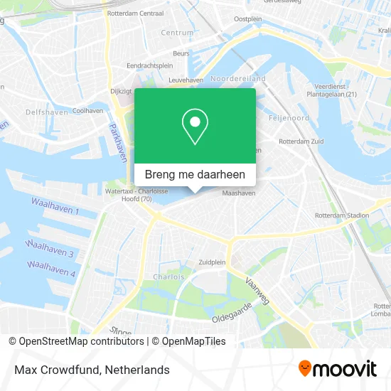 Max Crowdfund kaart