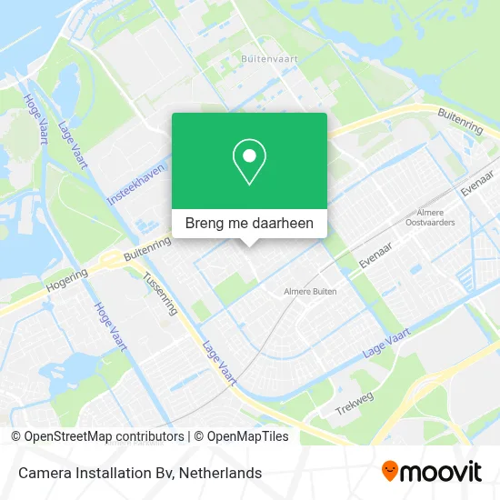 Camera Installation Bv kaart