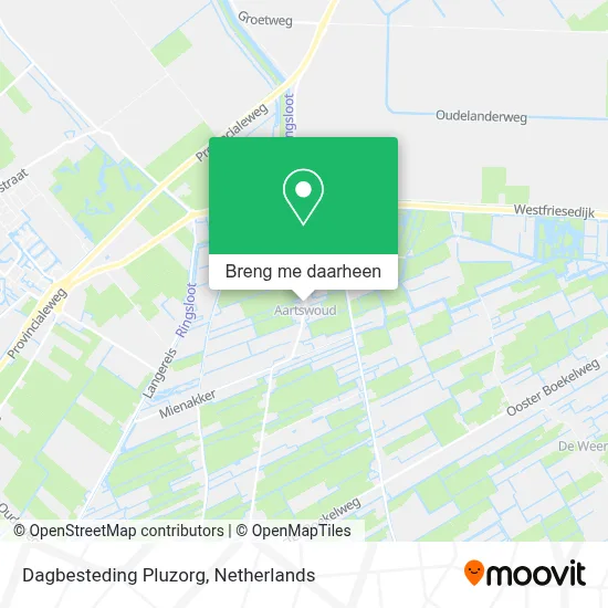 Dagbesteding Pluzorg kaart