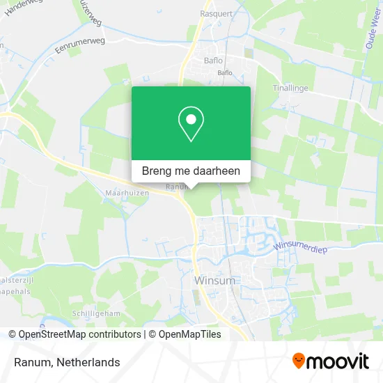 Ranum kaart