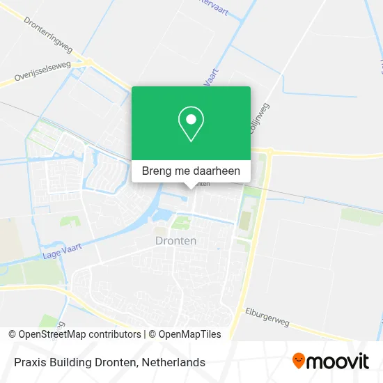 Praxis Building Dronten kaart