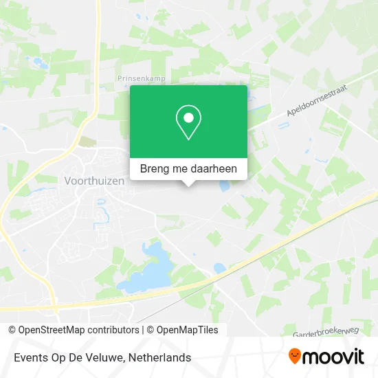 Events Op De Veluwe kaart