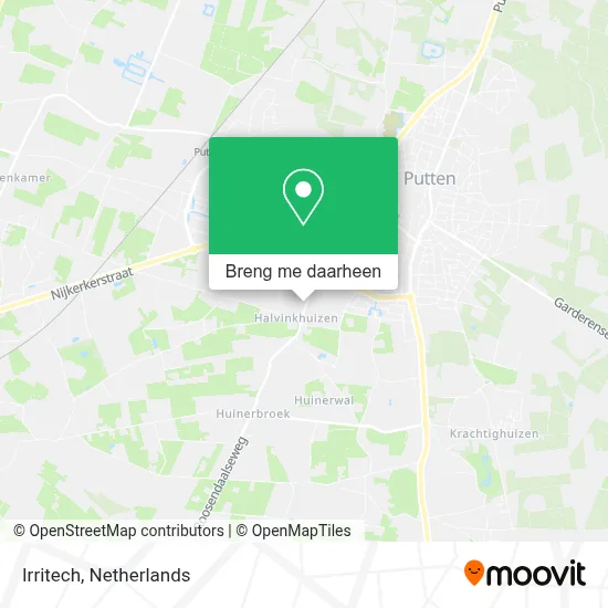 Irritech kaart