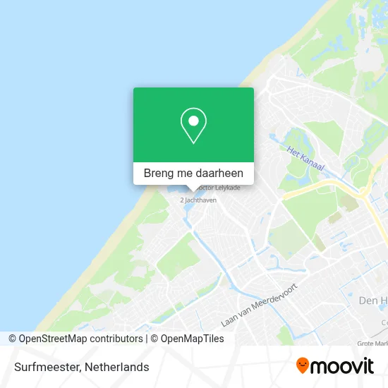Surfmeester kaart