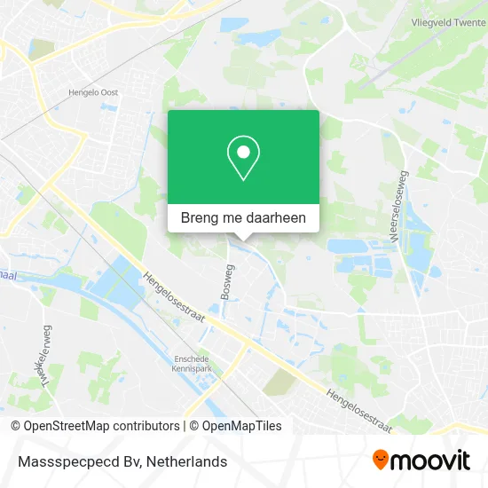 Massspecpecd Bv kaart