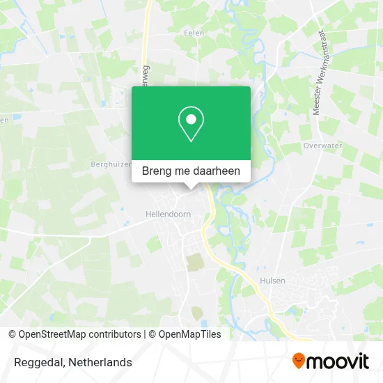 Reggedal kaart