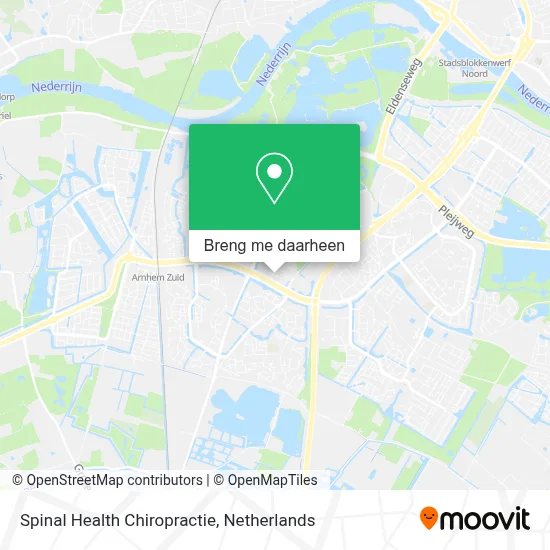 Spinal Health Chiropractie kaart