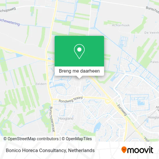 Bonico Horeca Consultancy kaart