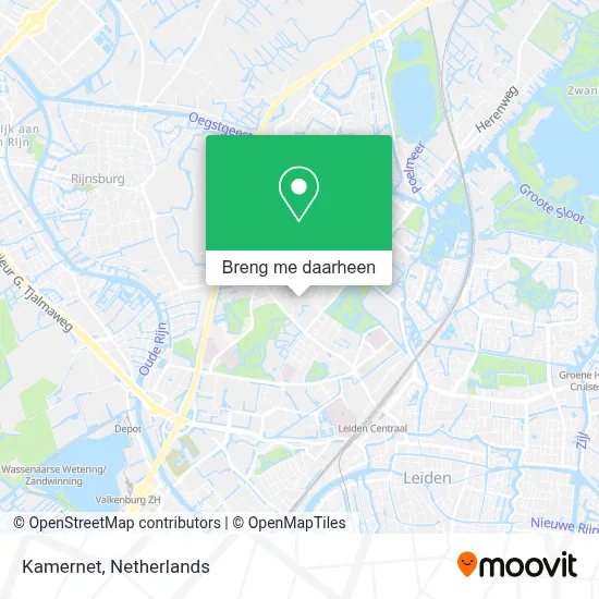 Kamernet kaart