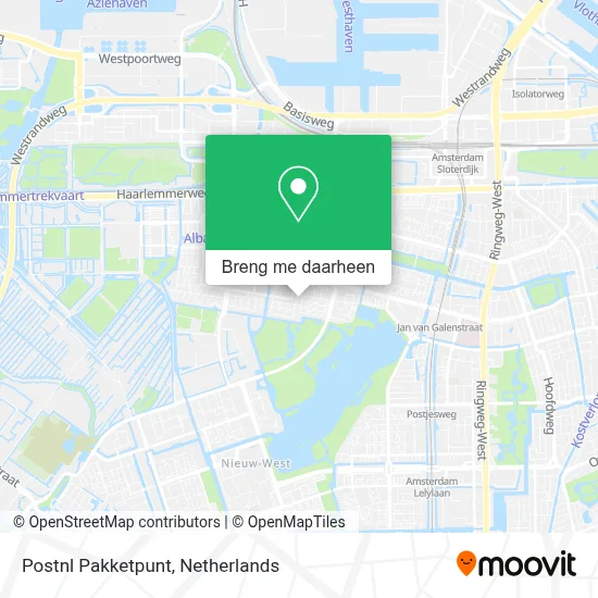 Postnl Pakketpunt kaart