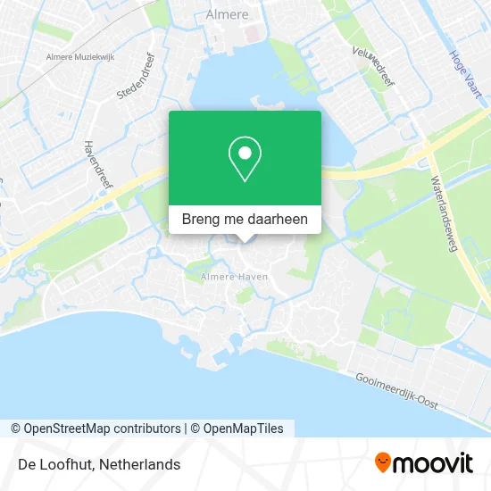De Loofhut kaart