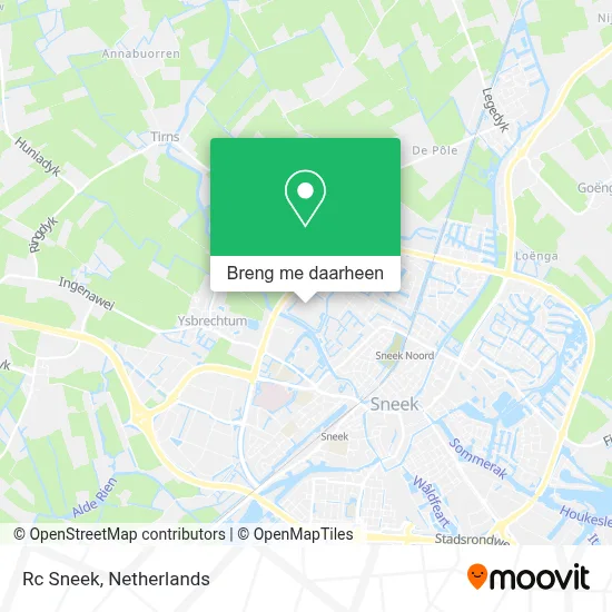 Rc Sneek kaart