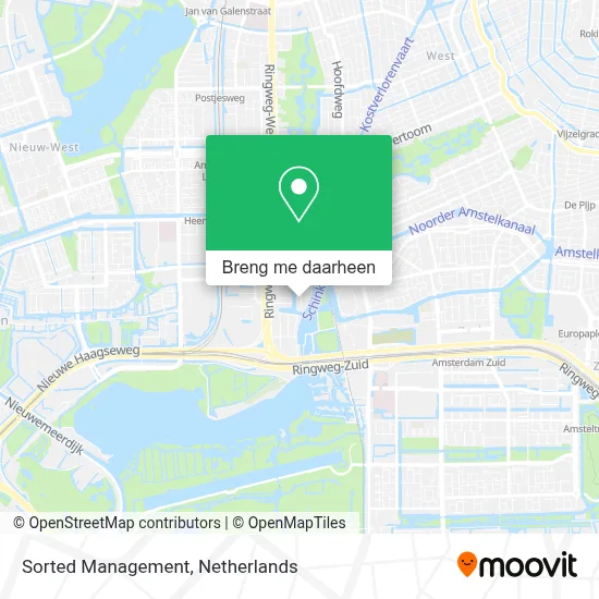 Sorted Management kaart