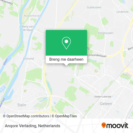 Anqore Verlading kaart
