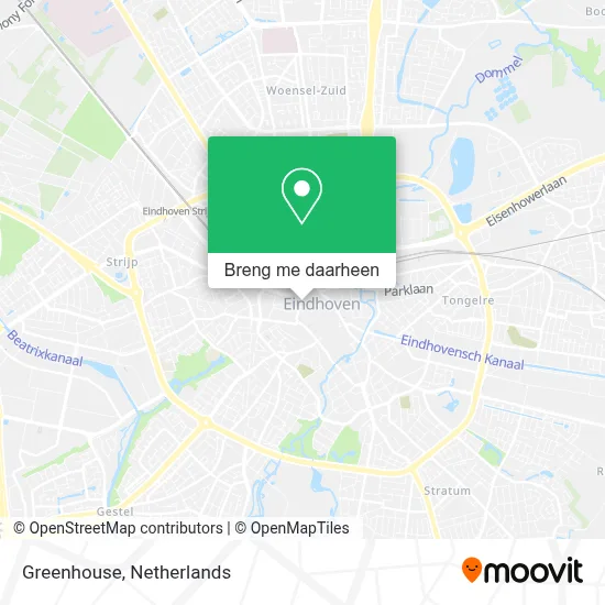 Greenhouse kaart