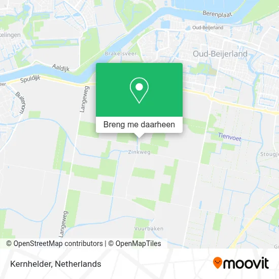 Kernhelder kaart