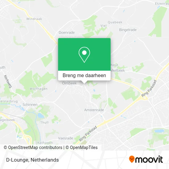 D-Lounge kaart