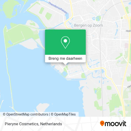 Pieryne Cosmetics kaart