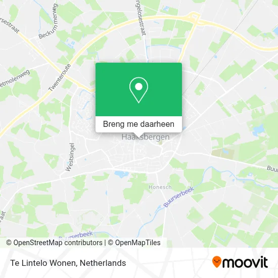 Te Lintelo Wonen kaart