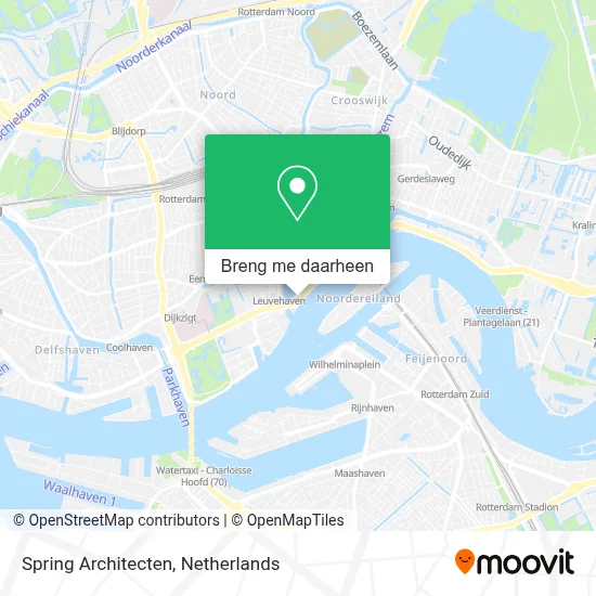 Spring Architecten kaart