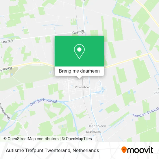 Autisme Trefpunt Twenterand kaart