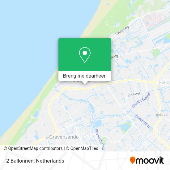 2 Ballonnen kaart