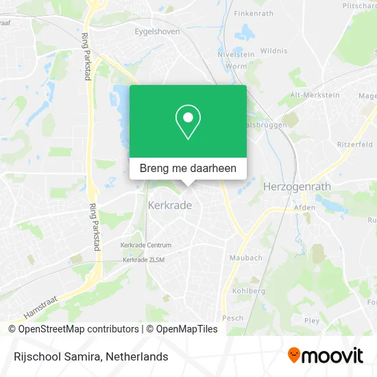 Rijschool Samira kaart