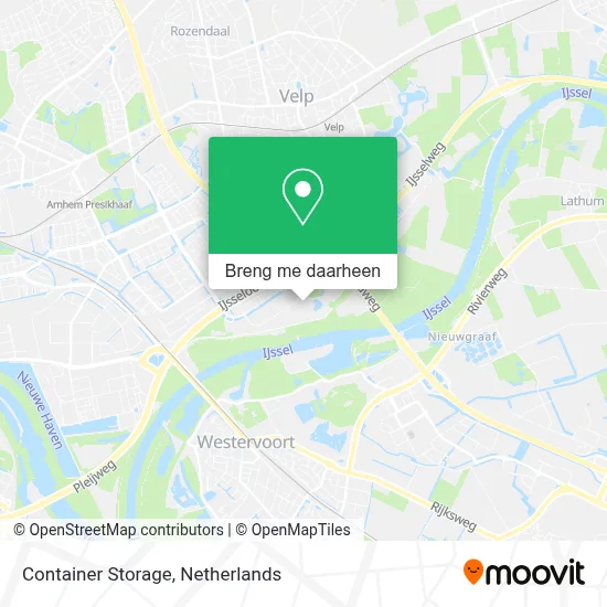Container Storage kaart