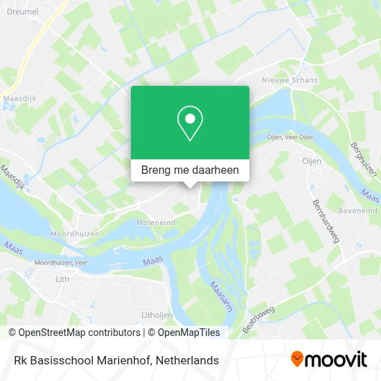 Rk Basisschool Marienhof kaart
