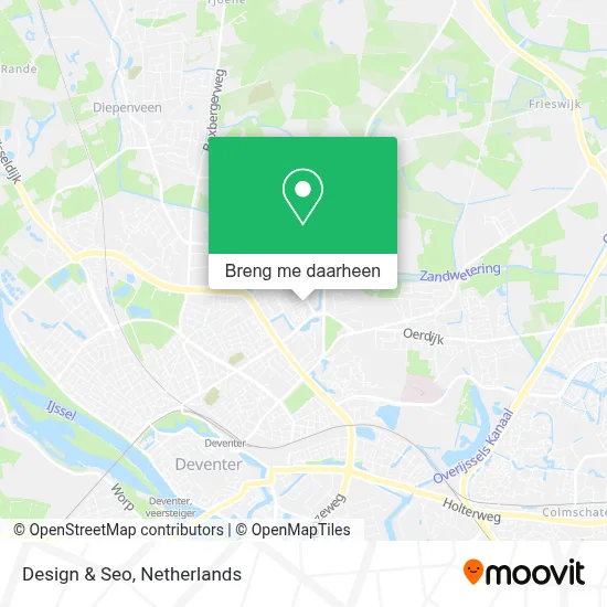 Design & Seo kaart