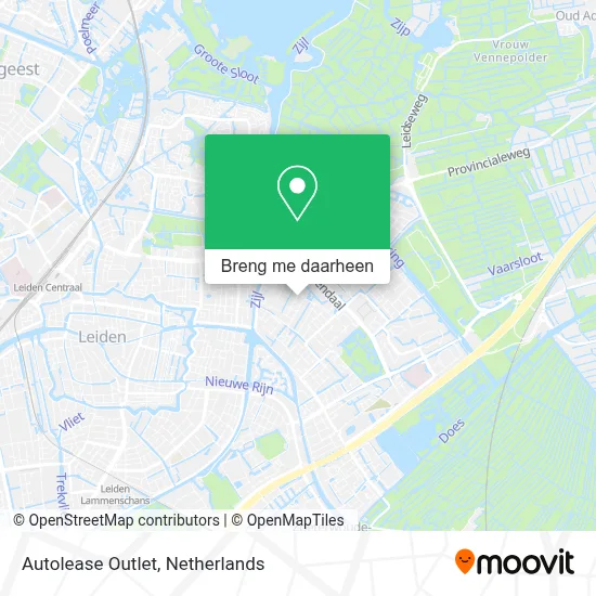 Autolease Outlet kaart