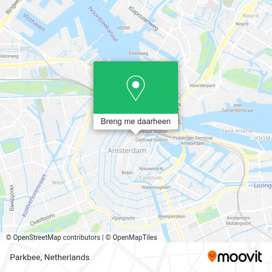 Parkbee kaart