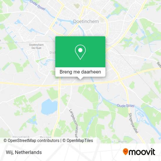 Wij kaart