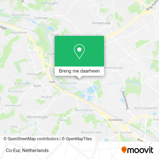 Co-Eur kaart