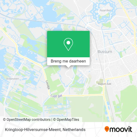 Kringloop-Hilversumse-Meent kaart