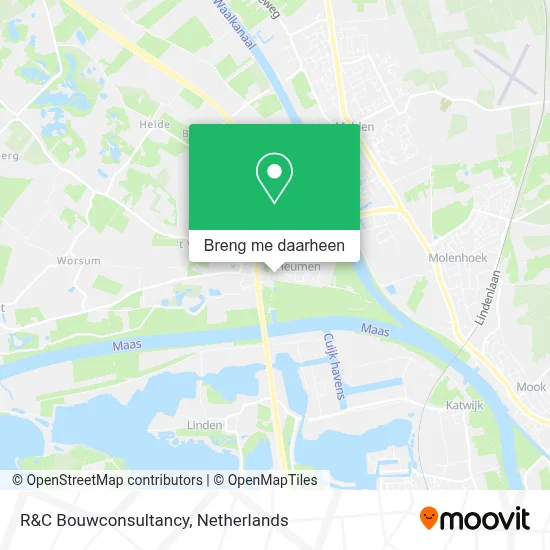 R&C Bouwconsultancy kaart