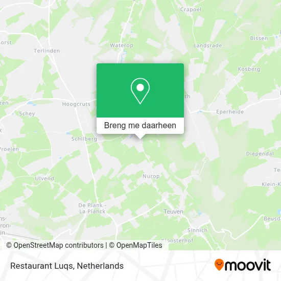 Restaurant Luqs kaart