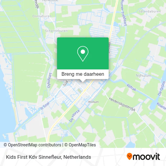 Kids First Kdv Sinnefleur kaart